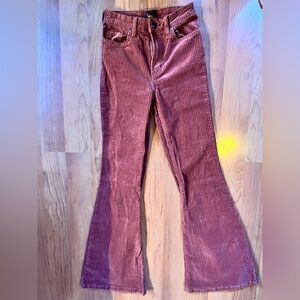 Lee corduroy pants vintage look flare size 24